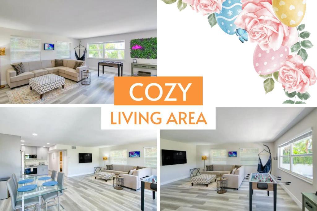 Dog Friendly Condo With Beach Access, Hot Tub, Firepit 웨스트 팜 비치 외부 사진